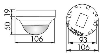 Läsnäolotunnistin Luxomat PD4 - M - 2C - AP 360D - KarelianStore