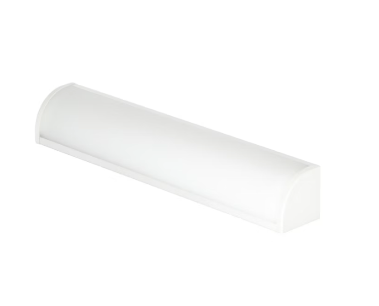 LED - Jäähdytysprofiili Saas Highline Strip Rail 16x16 Kulma Valkoinen 2.5m - KarelianStore