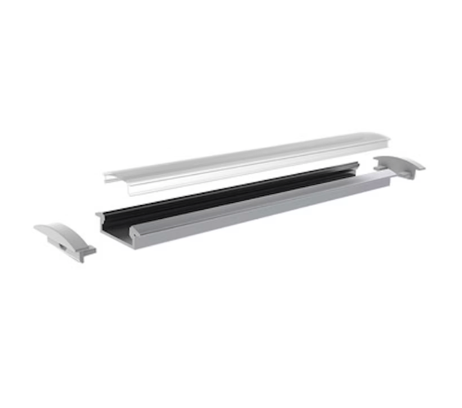 LED - Profiili Airam Slimline 8 Wide Alumiini PCC R 2m - KarelianStore