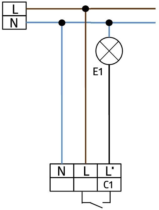Liiketunnistin Luxomat BL2 - FP 360 8 2.5m IP23 UKA Valkoinen - KarelianStore