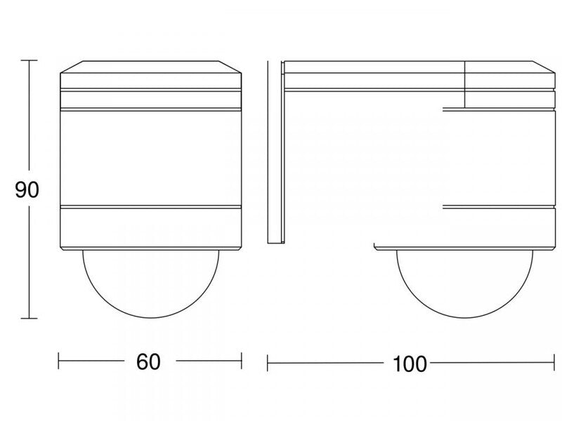 Liiketunnistin Steinel IS240 1000W Seinä IP54 Valkoinen - KarelianStore