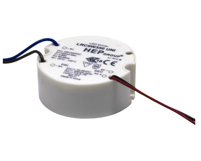 Liitäntälaite Saas Instrumentti Driver 350mA 9W IP20 - KarelianStore