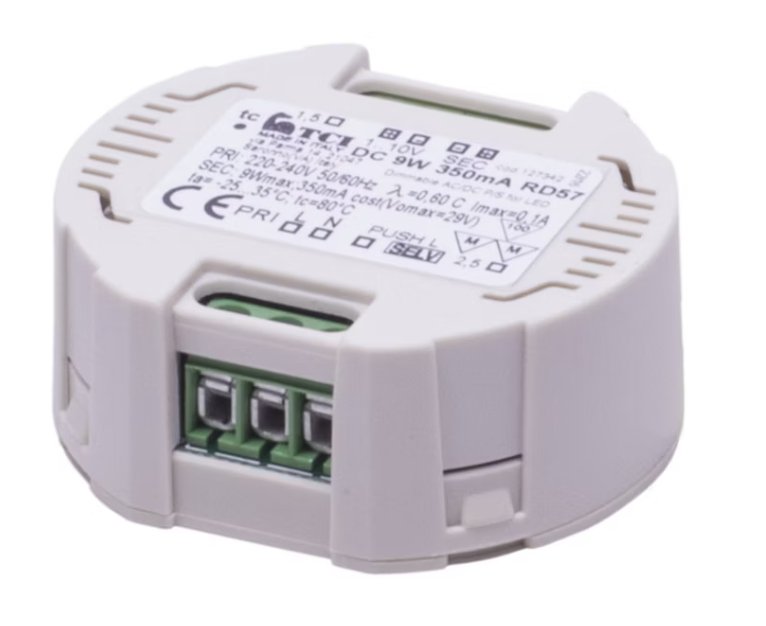 Liitäntälaite Saas Instrumentti Driver LED 350mA 9W DIM R - KarelianStore