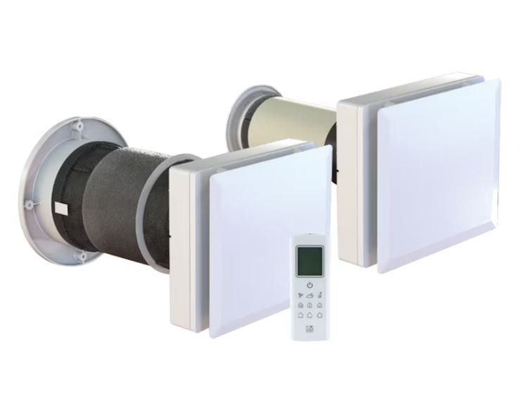 LTO - puhallin Thermex HRW 160 Multicom Kosteusohjauksella ja Kaukosäätimellä - KarelianStore