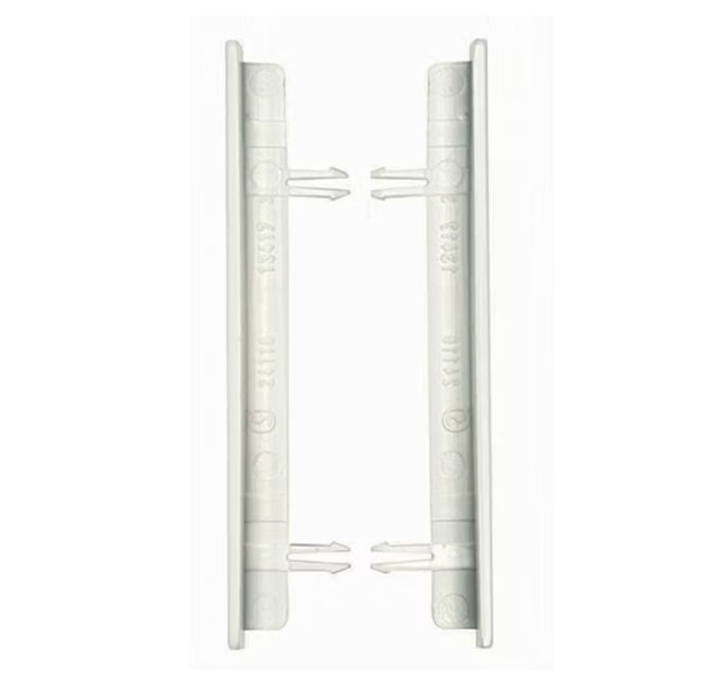 Päätykappale Schneider Electric Ductel Valkoinen Pari - KarelianStore