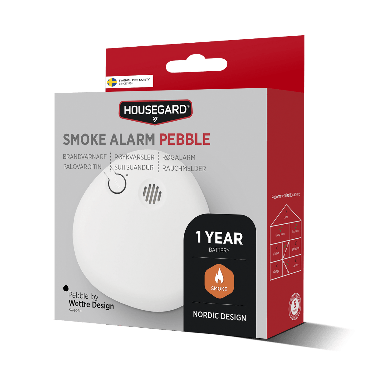 Palovaroitin Housegard Pebble SA700S Optinen - KarelianStore