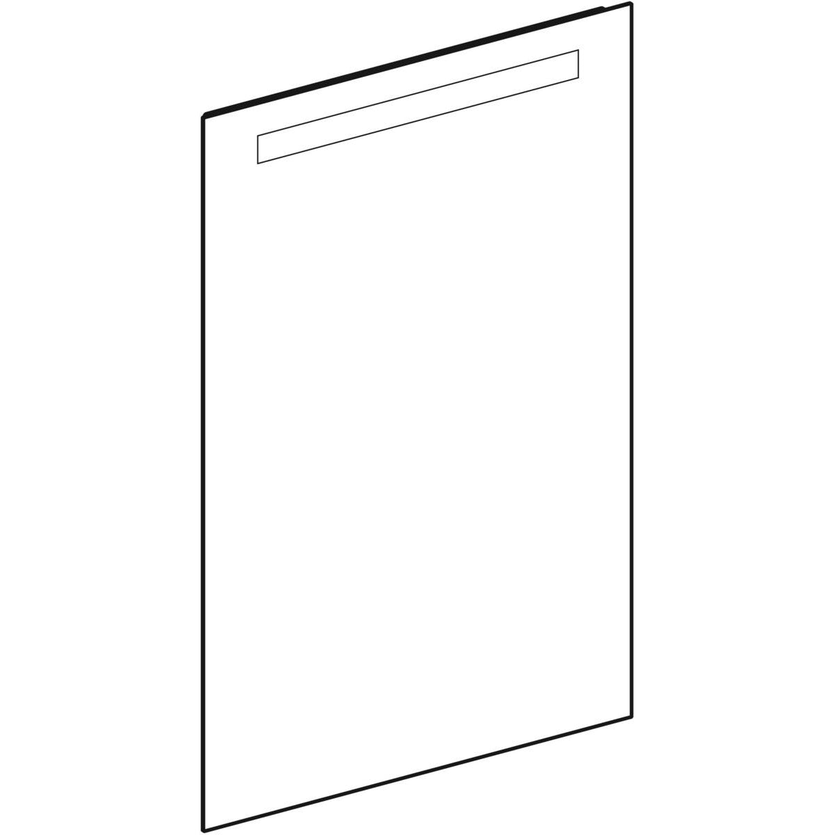 Peili Geberit Option Basic Square 600x900x32 mm Alumiini - KarelianStore