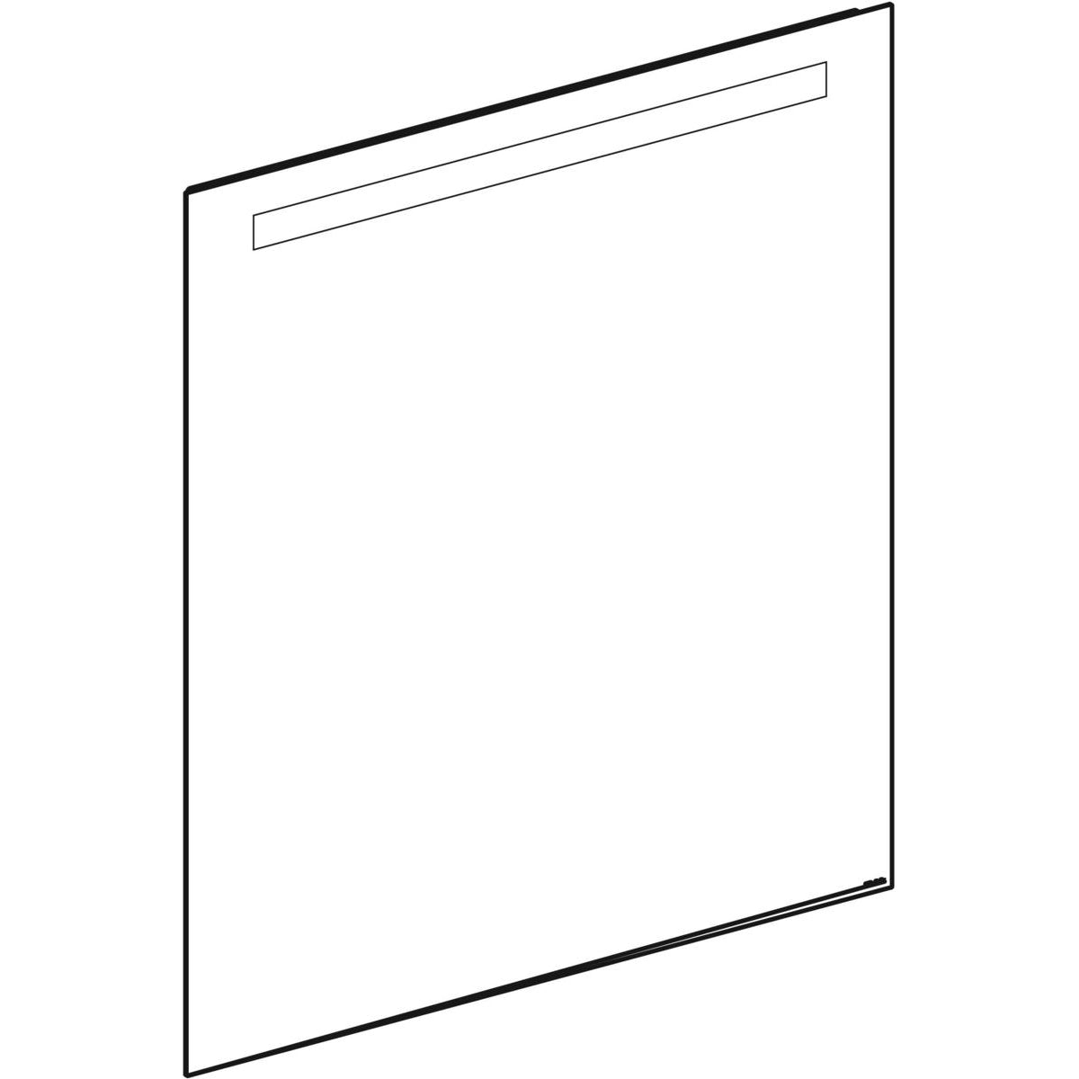 Peili Geberit Option Basic Square 800x900x32 mm Alumiini - KarelianStore