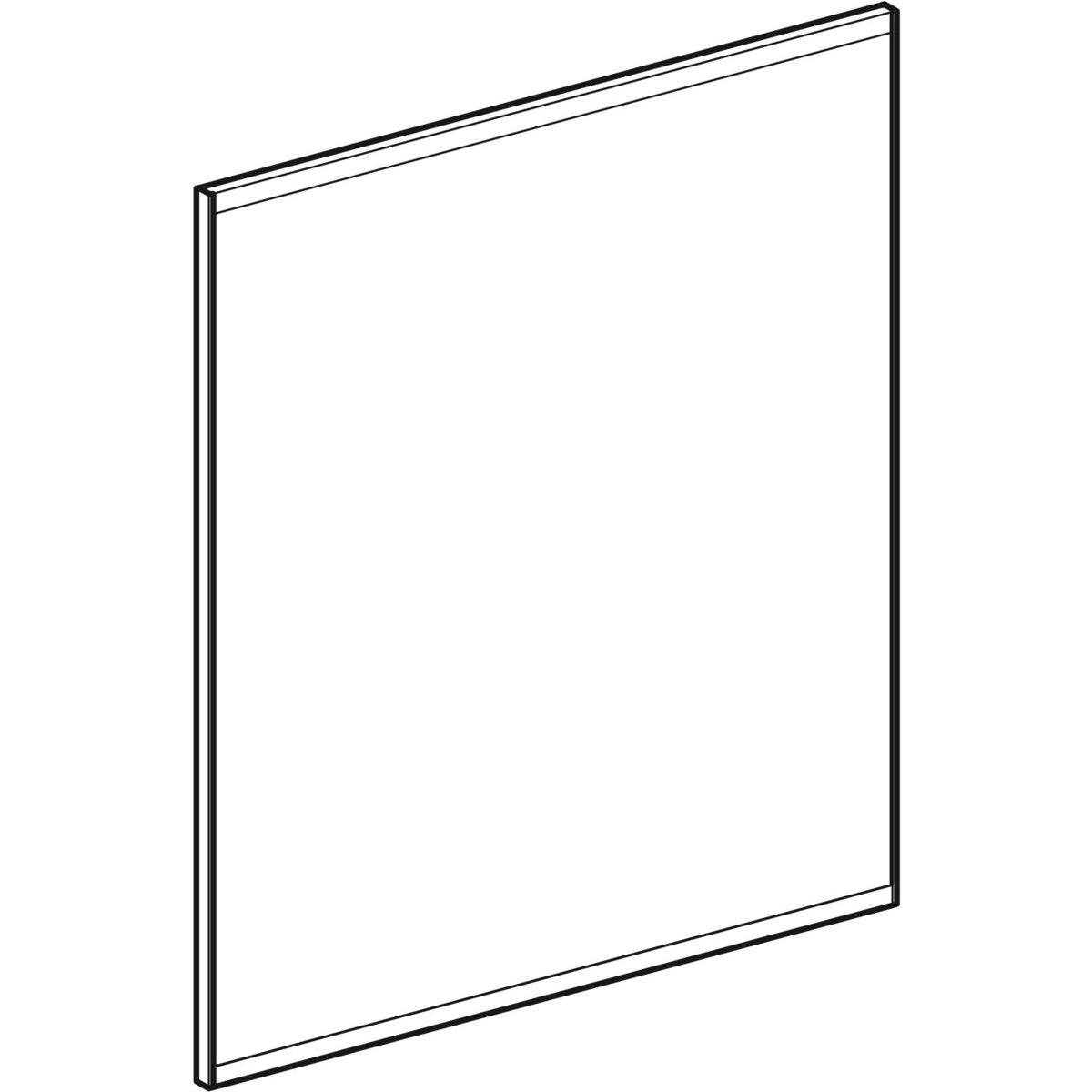Peili Geberit Option Plus Square 600x700x32 mm Alumiini - KarelianStore