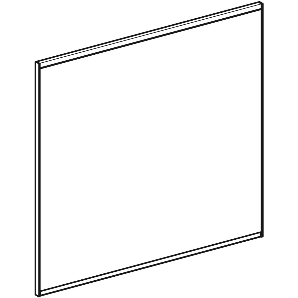 Peili Geberit Option Plus Square 750x700x32 mm Alumiini - KarelianStore