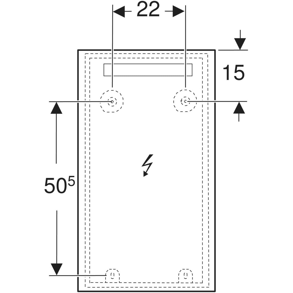 Peili IDO Reflect 400x700 mm - KarelianStore
