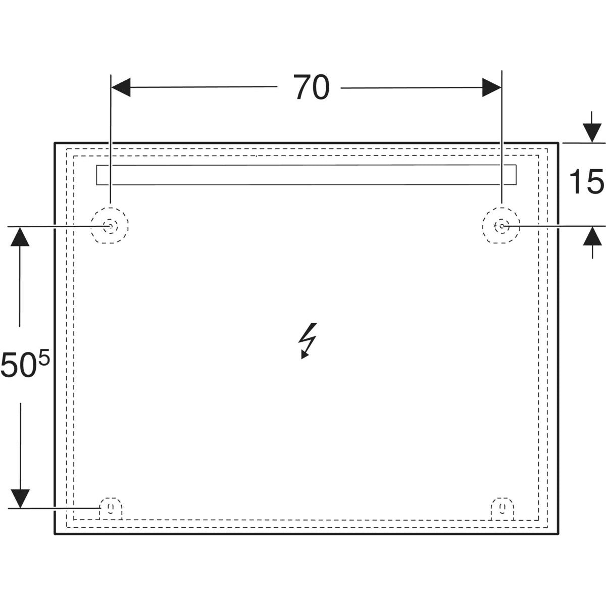 Peili IDO Reflect 900x700 mm - KarelianStore