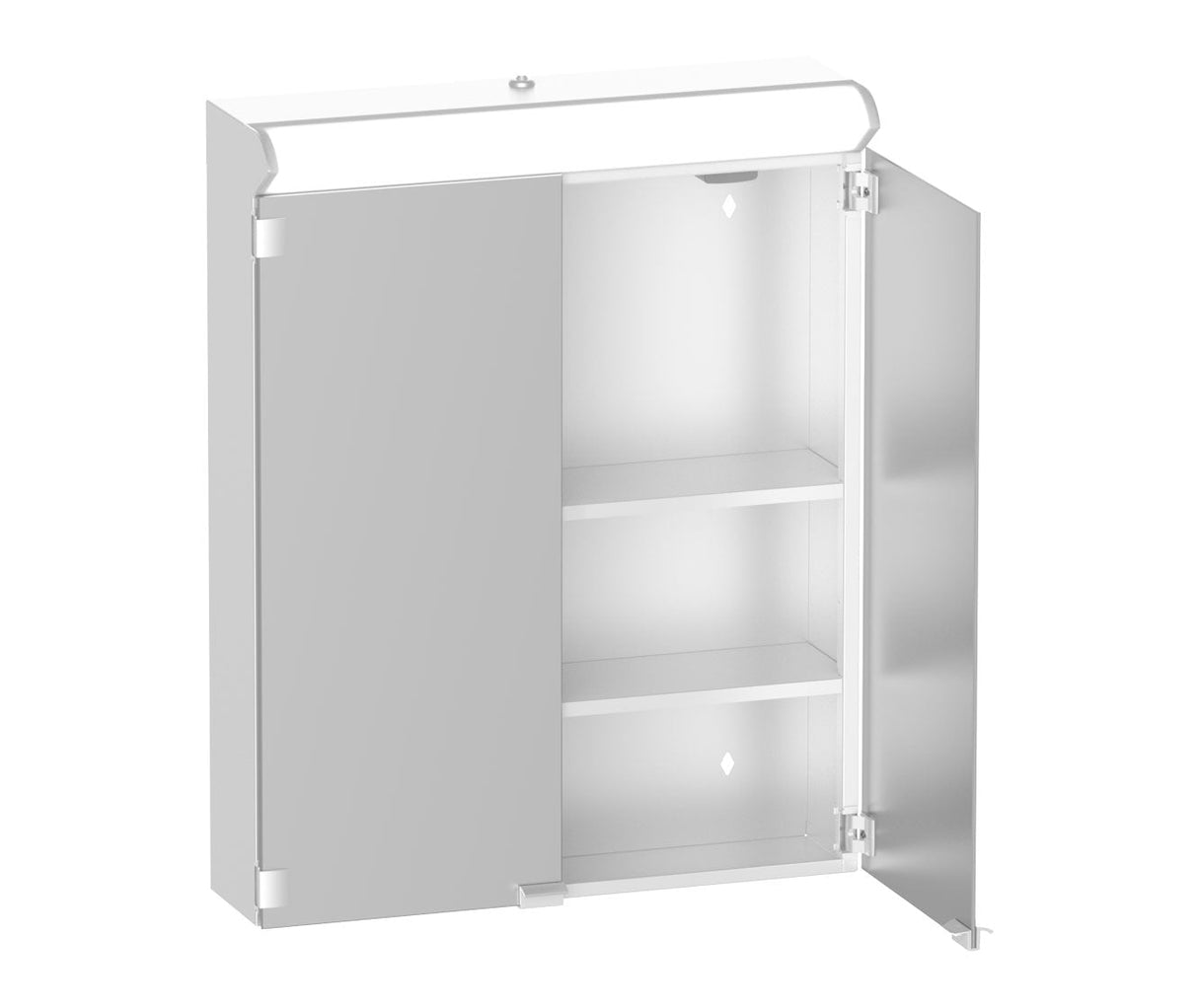 Peilikaappi Polaria Lumena 500 Oikea VVS LED - valaisimella - KarelianStore