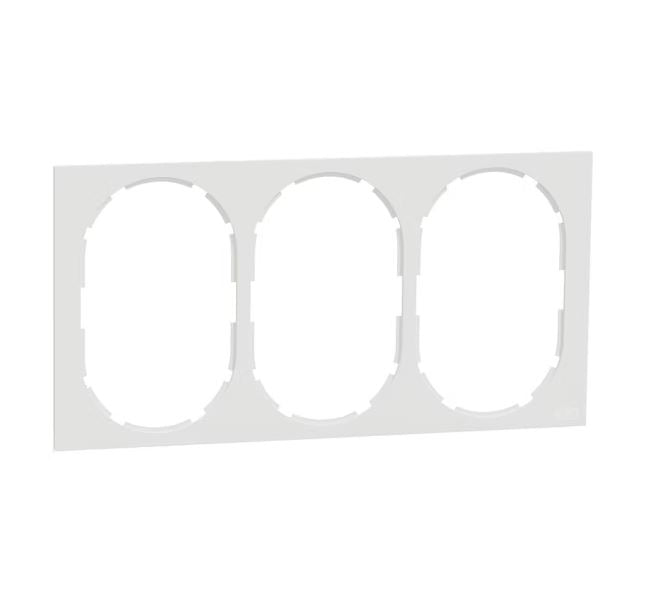 Peitelevy ELKO One 3 - Kehys 2 - pistorasialle Valkoinen - KarelianStore