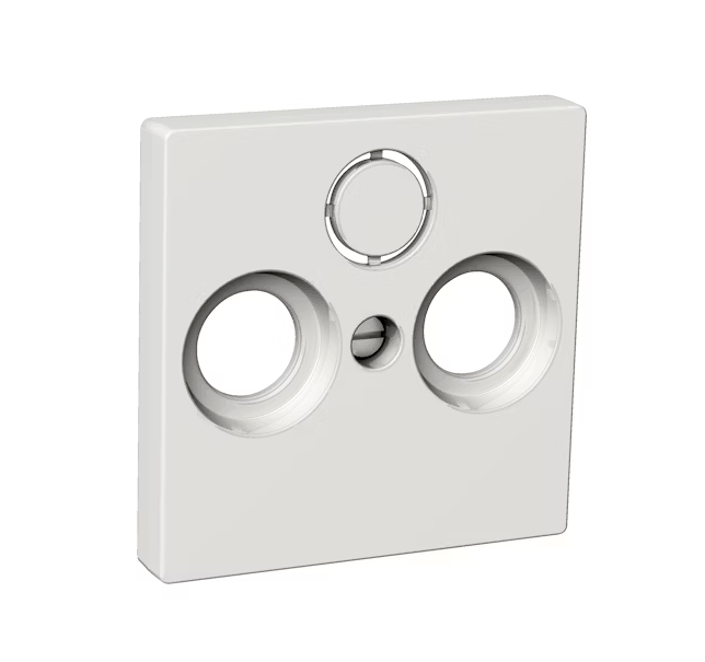 Peitelevy Schneider Electric Exxact KL R TV SAT Valkoinen - KarelianStore