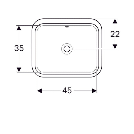 Pesuallas Geberit Variform Keratect 530x178x440 mm Tason Alle - KarelianStore