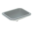 Pesuallas Geberit Variform Keratect 580x490x178 mm Tason Alle Ilman ylivuotoa - KarelianStore