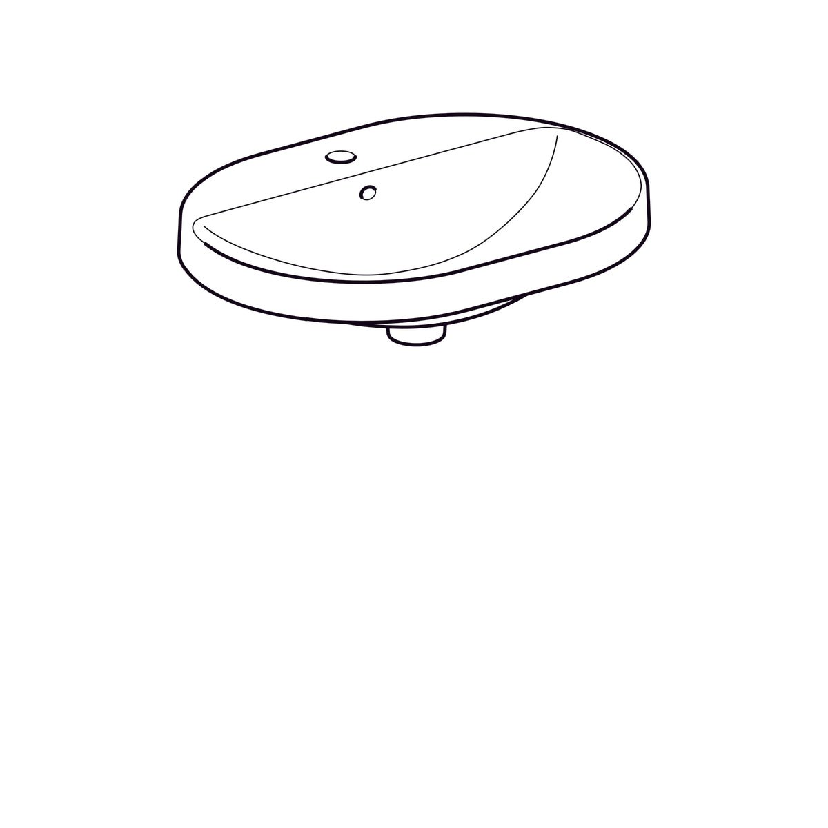 Pesuallas Geberit Variform Keratect 600x450x178 mm - KarelianStore