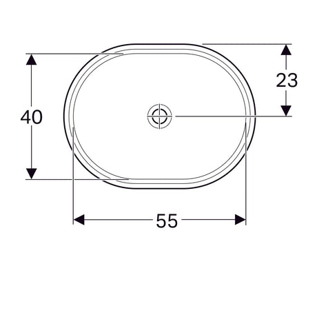 Pesuallas Geberit Variform Keratect 625x490x180 mm Tason Alle Ilman Ylivuotoa - KarelianStore