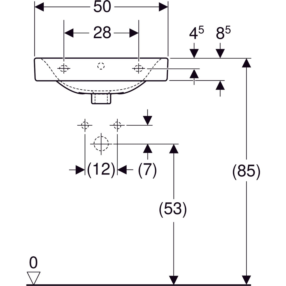 Pesuallas IDO Glow pyöreä - KarelianStore