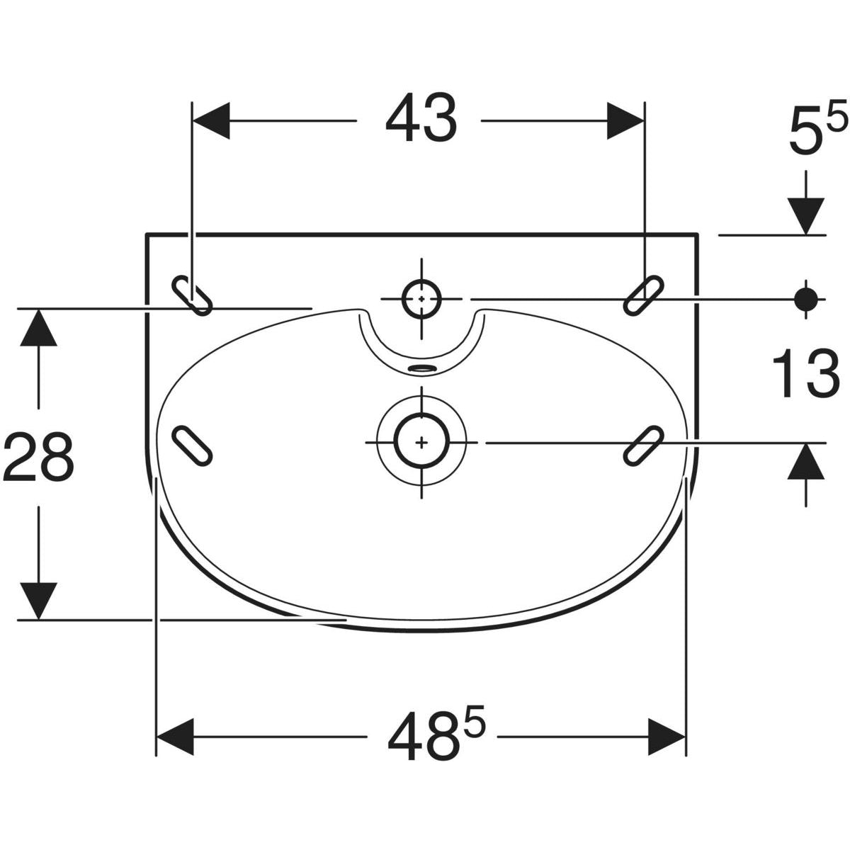 Pesuallas IDO Glow pyöreä - KarelianStore