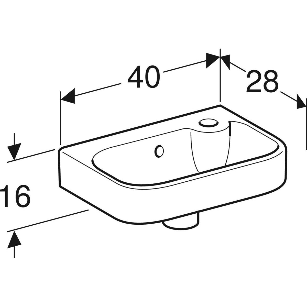 Pesuallas IDO Glow Square oikea - KarelianStore