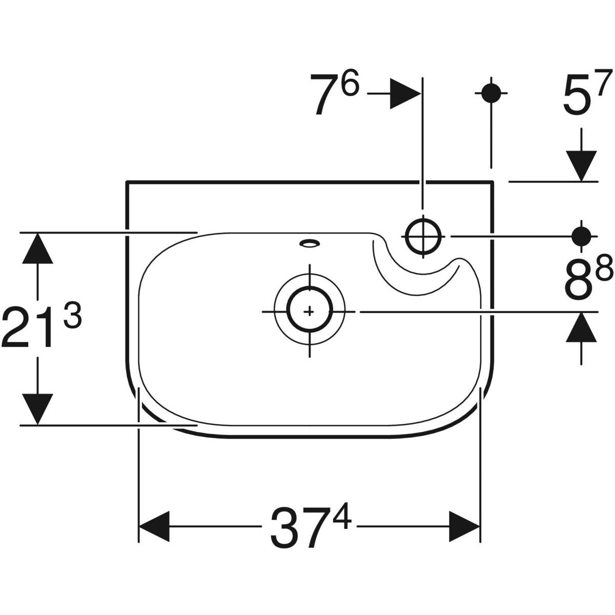 Pesuallas IDO Glow Square oikea - KarelianStore