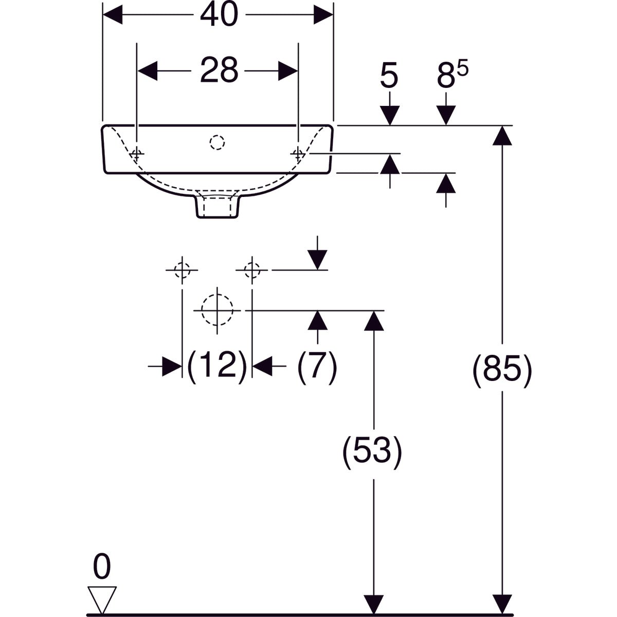 Pesuallas IDO Glow Square oikea - KarelianStore