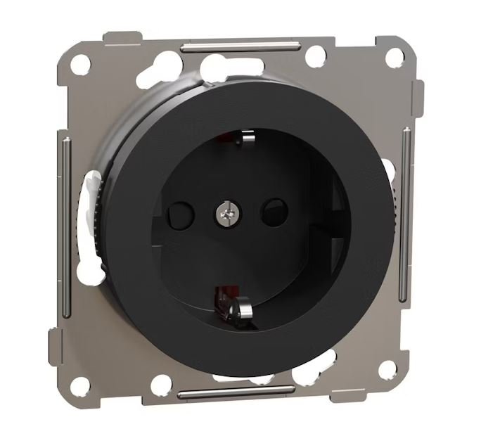 Pistorasia ELKO One 1S 16A IP21 UKJ Musta - KarelianStore