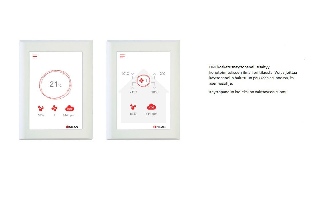 Poistoilmalämpöpumppu Nilan VGU180 EK - KarelianStore