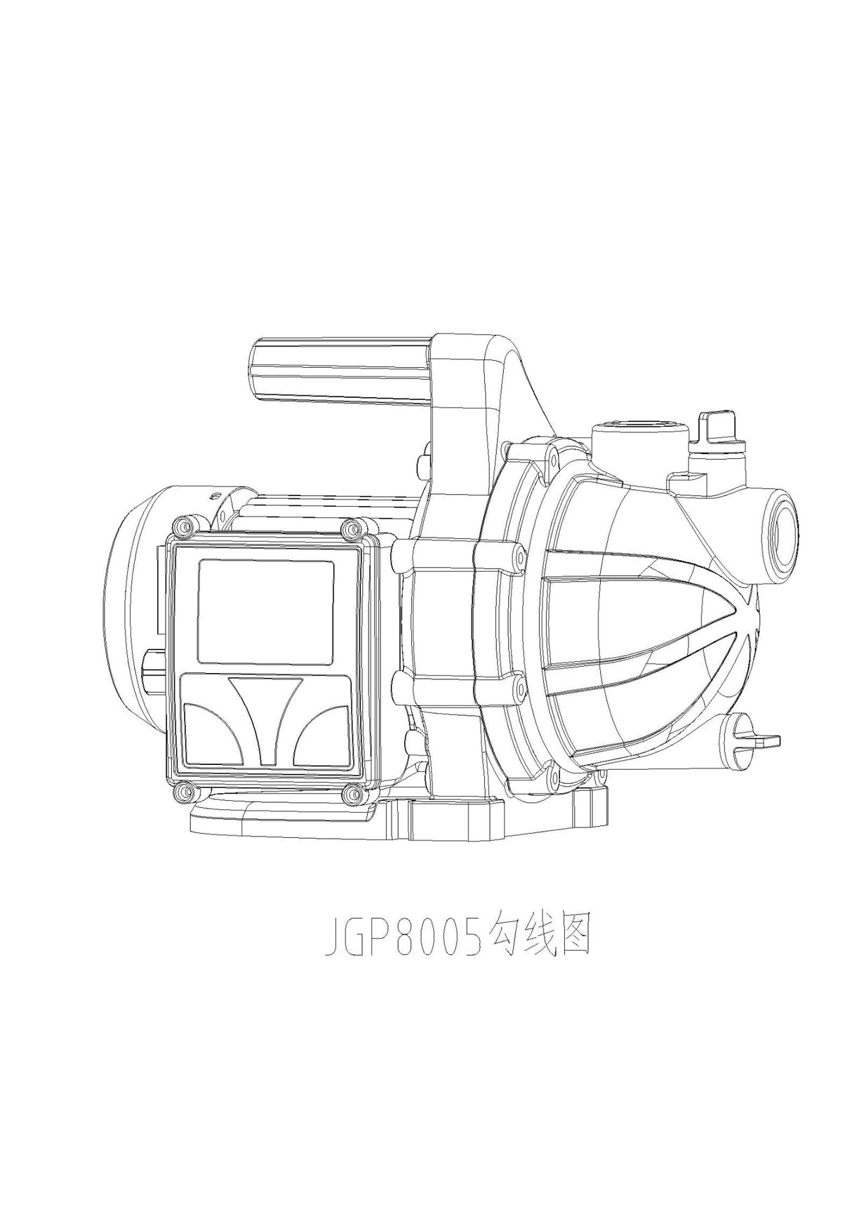 Puutarhapumppu Opal JGP8005 800W - KarelianStore