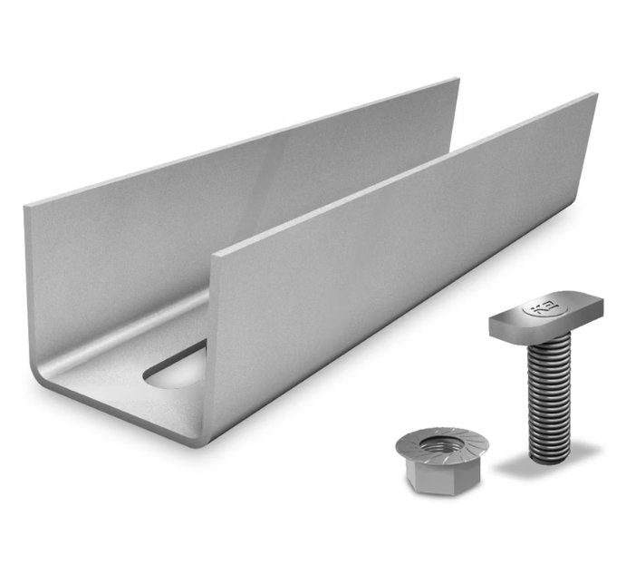 PV Kattokiinnike K2 Solid Rail Connector - KarelianStore