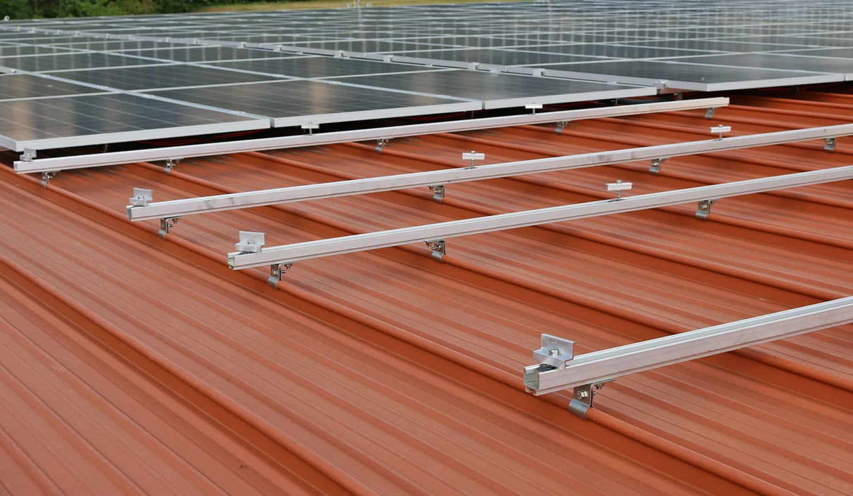 PV-kiinnike K2 Solid Rail 4.4m - KarelianStore