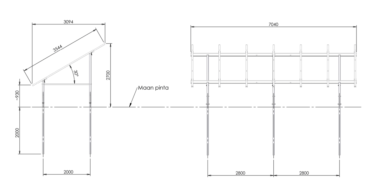 PV Maateline ORIMA BEETA 12 Paalu RR33 - KarelianStore