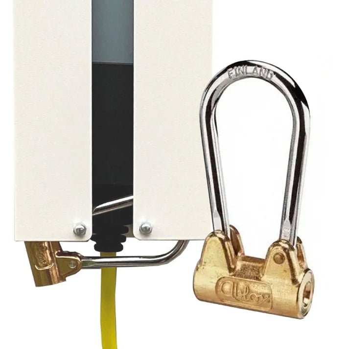 Sähköauton laturin teline 40 cm Valkoinen - KarelianStore