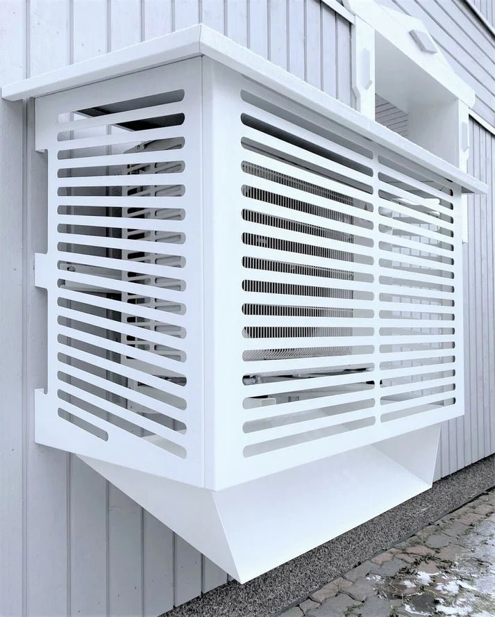 Sulatusvedenohjain ilmalämpöpumpun suojakoteloon Musta - KarelianStore