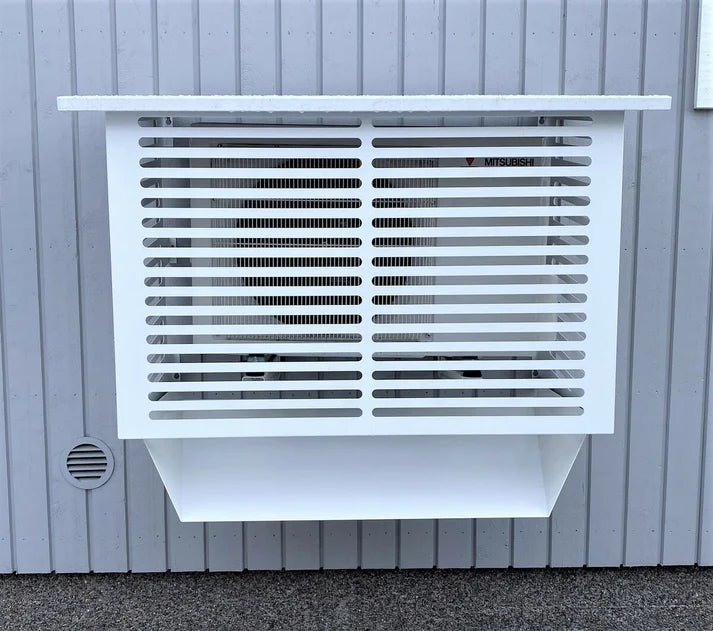 Sulatusvedenohjain ilmalämpöpumpun suojakoteloon Tummanharmaa - KarelianStore