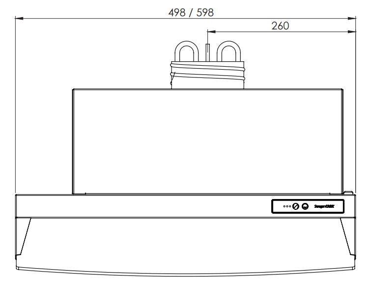 Swegon Funk Central 60 Ruostumaton teräs Liesikupu - KarelianStore