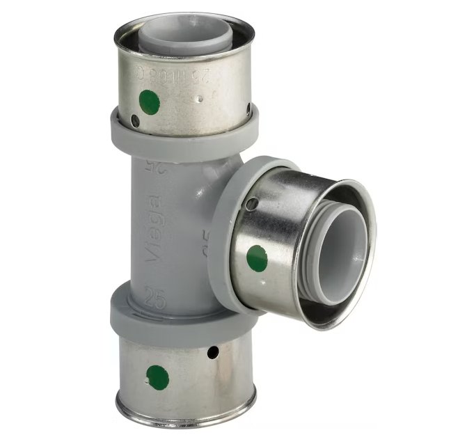 T - haaraliitin Viega Kompo 25x16x25 PPSU - KarelianStore