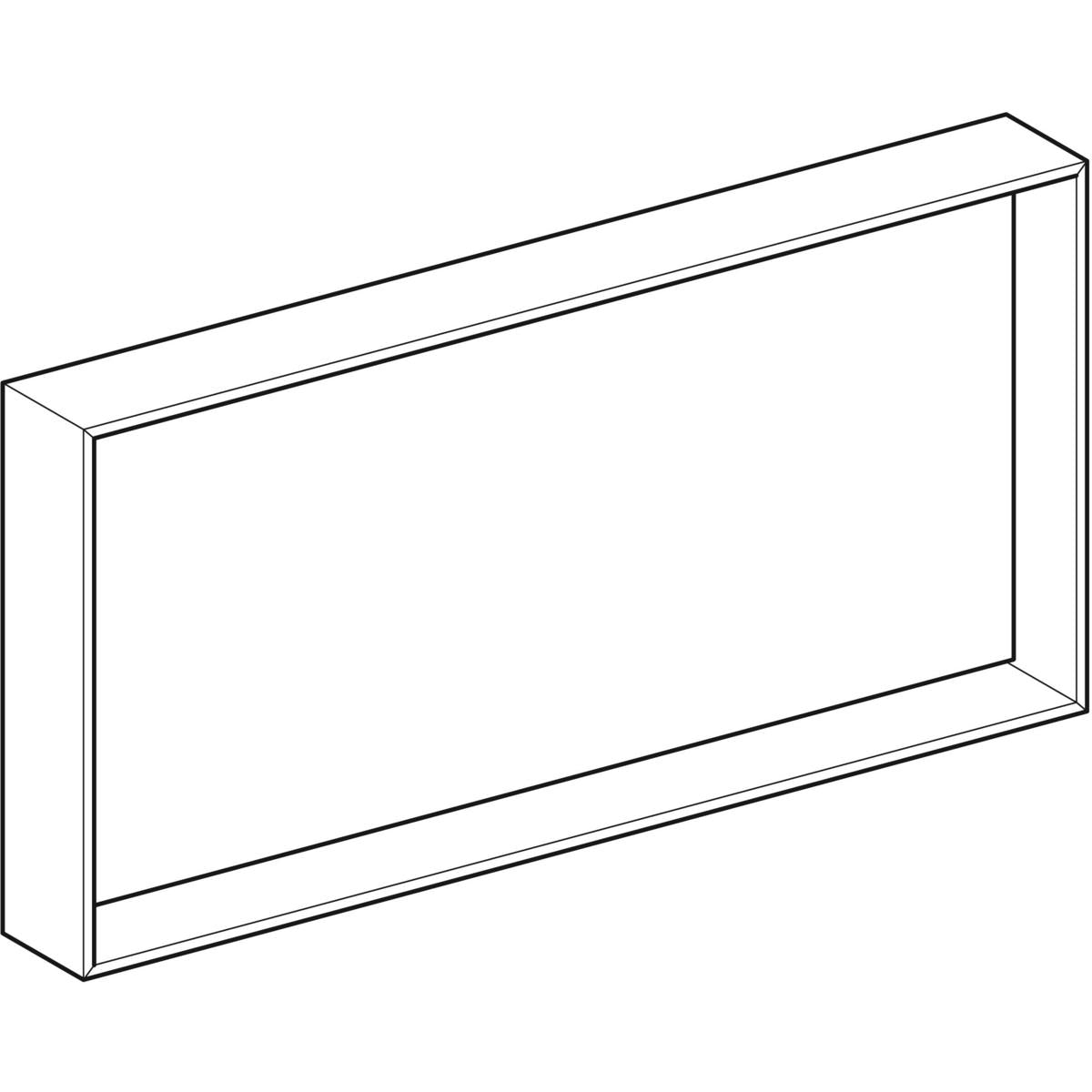 Tasopeili Geberit Citterio 1184x584x140 mm Tammi Harmaanruskea - KarelianStore