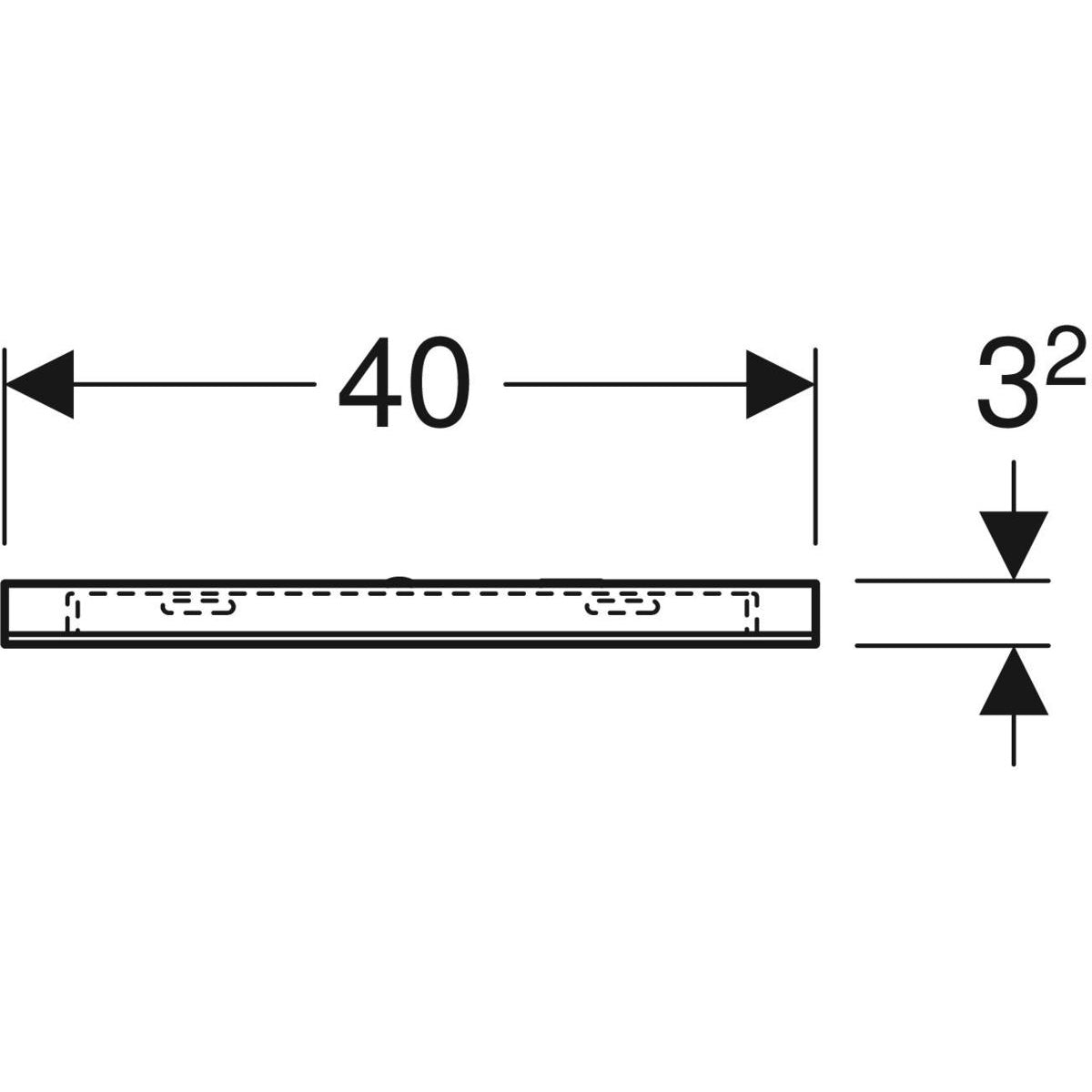 Tasopeili Geberit Option 400x800 mm - KarelianStore