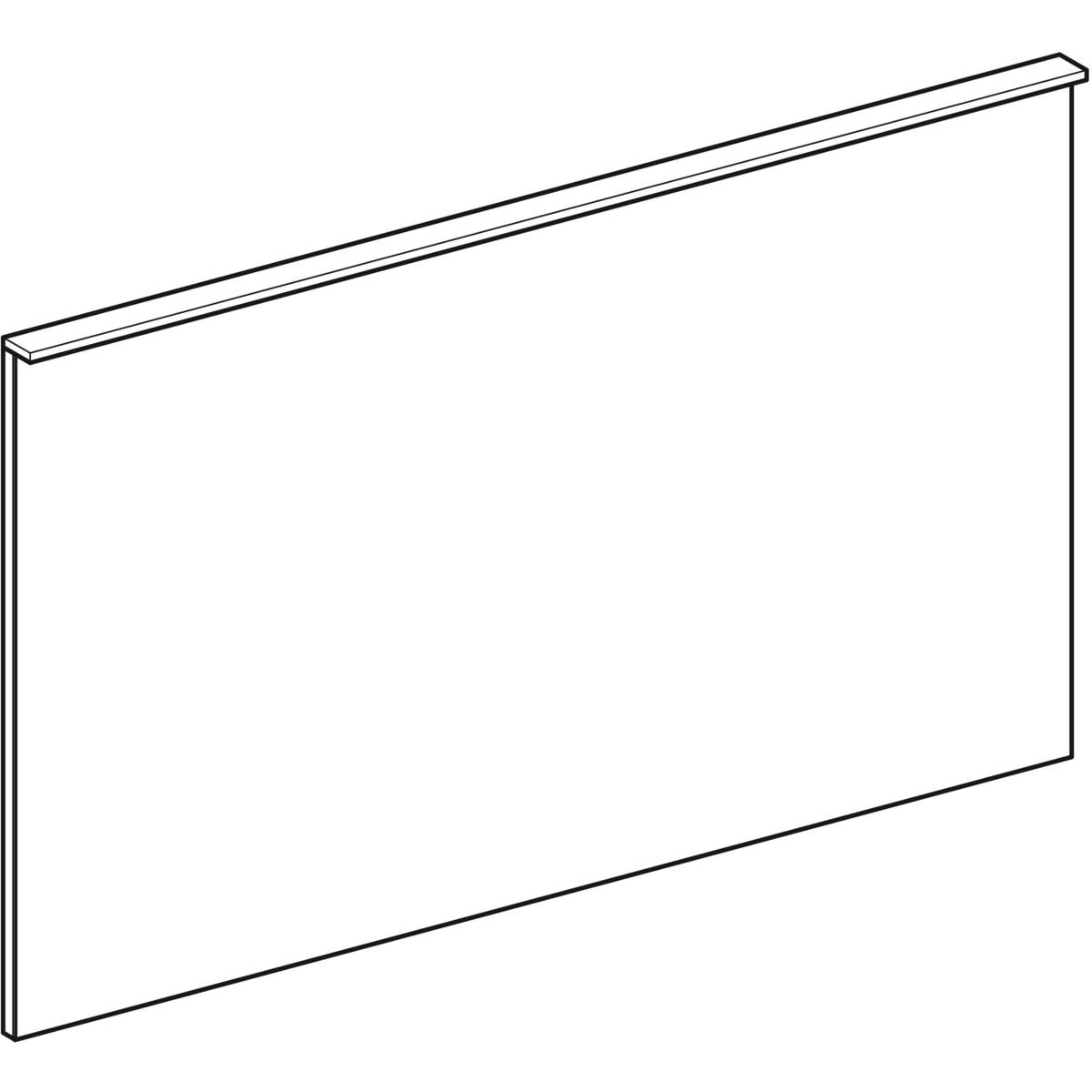 Tasopeili Geberit Xeno2 1200x710 mm - KarelianStore