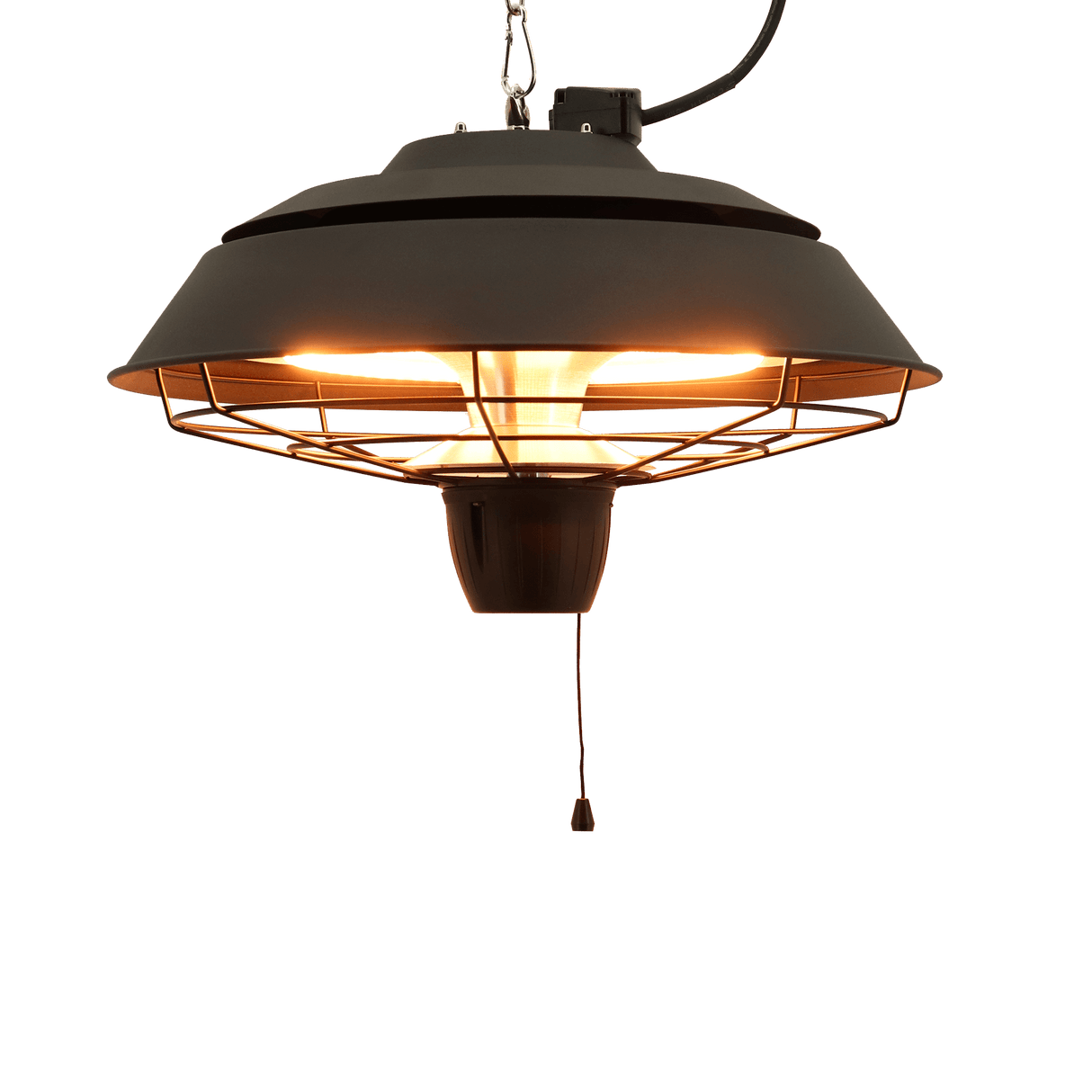 Terassilämmitin 1500 ripustettava malli, musta HORTUS - KarelianStore