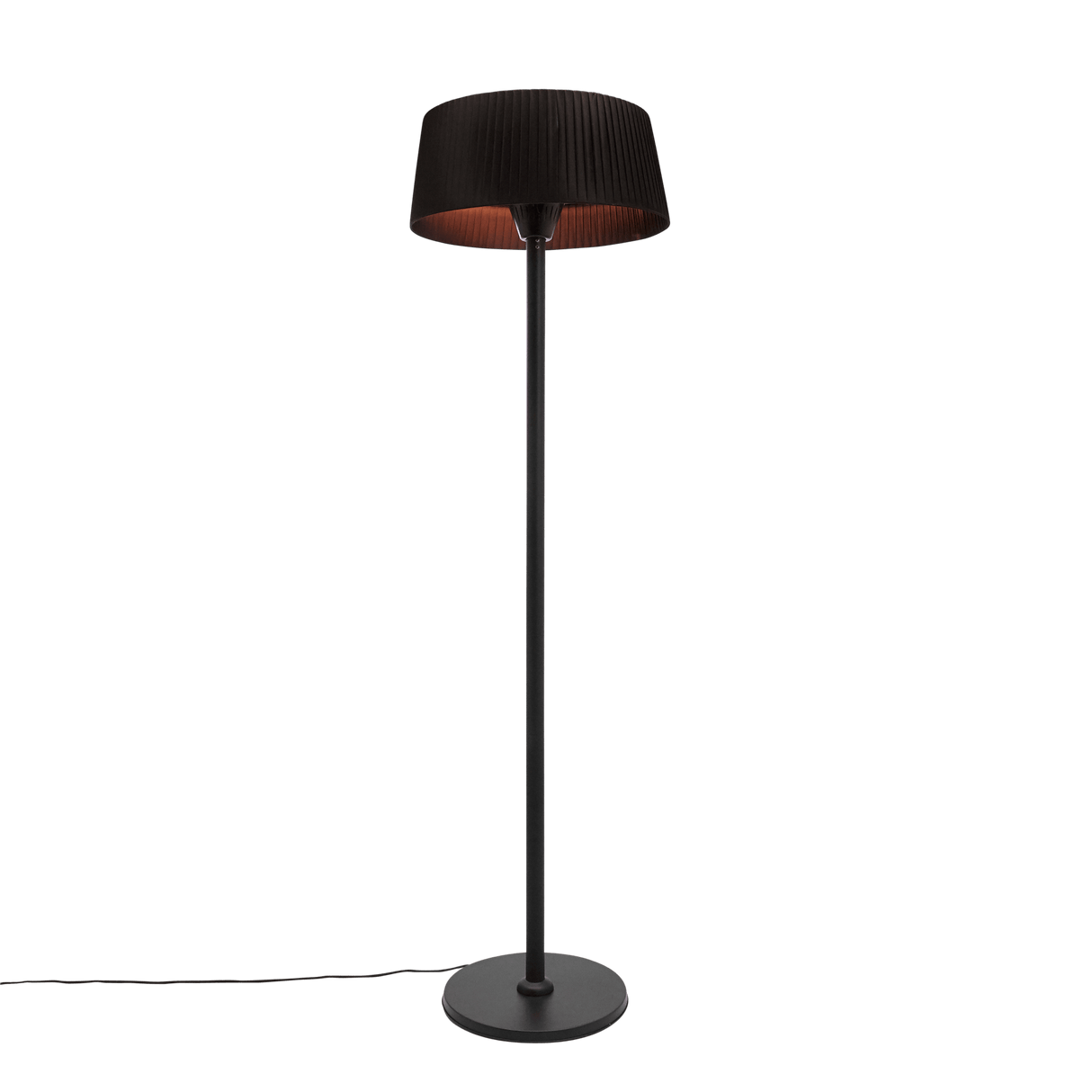 Terassilämmitin 60 cm varjostimella, lattiamalli 900/1200/2100 W HA HORTUS - KarelianStore