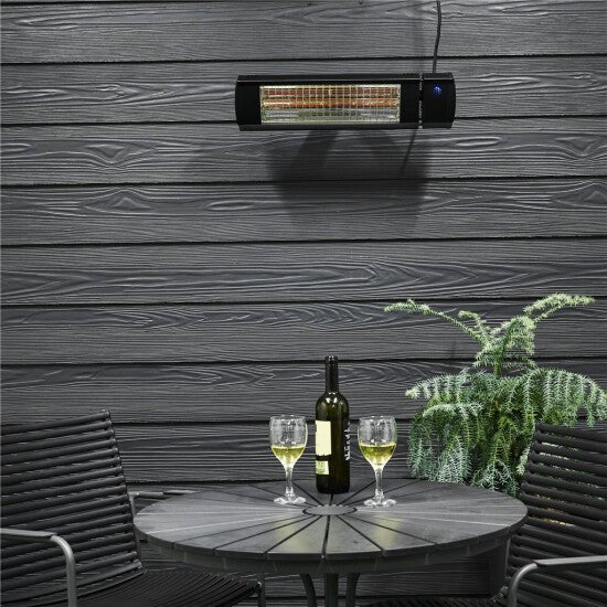 Terassilämmitin ECO High - line 1500 W, musta HEAT1 - KarelianStore