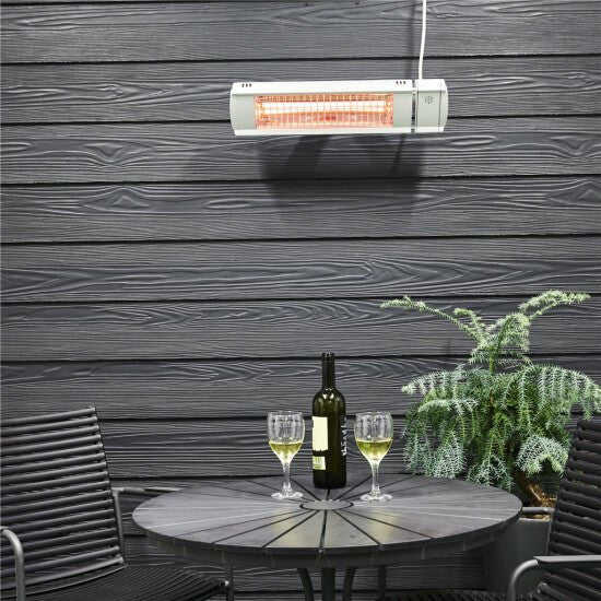 Terassilämmitin ECO high - line 1500W valkoinen HEAT1 - KarelianStore