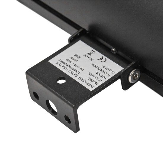 Terassilämmitin ECO High - line 2000 W, musta HEAT1 - KarelianStore