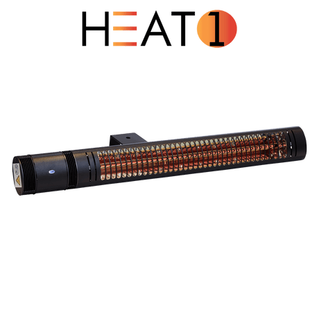Terassilämmitin ECO High - line 2000 W, musta HEAT1 - KarelianStore