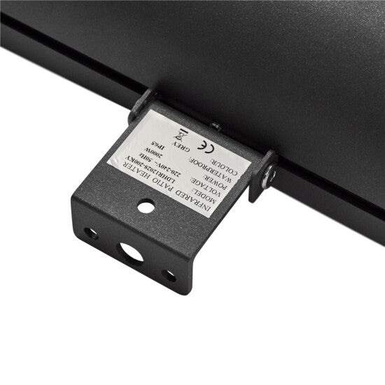 Terassilämmitin ECO High - line 2000 W, titanium HEAT1 - KarelianStore