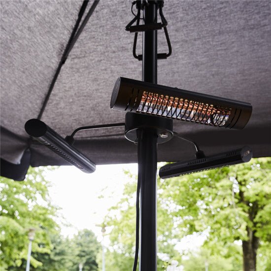 Terassilämmitin ECO High - line 3 x 670 W, musta HEAT1 - KarelianStore